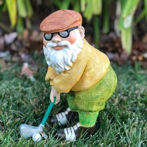 Add a Touch of Fun to Your Garden with this 1pc Garden Gnome Statue - Perfect for All Seasons!